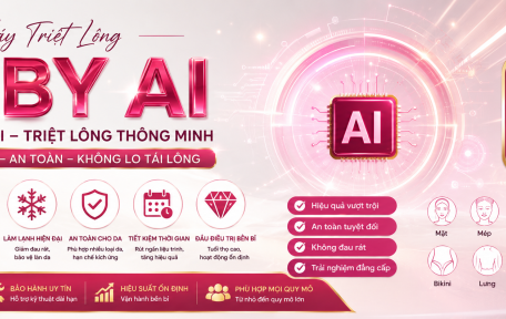 Máy Triệt Lông Ruby AI Chính Hãng – Công Nghệ Triệt Lông Thông Minh Cho Spa & Thẩm Mỹ Viện