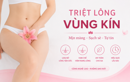 Triệt Lông Vùng Kín Công Nghệ Cao – Mịn Màng, Sạch Sẽ, Tự Tin Hơn Mỗi Ngày