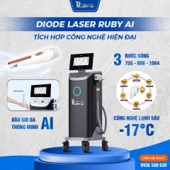 Tại Sao Các Spa Cao Cấp Đều Lựa Chọn Máy Triệt Lông Ruby AI?