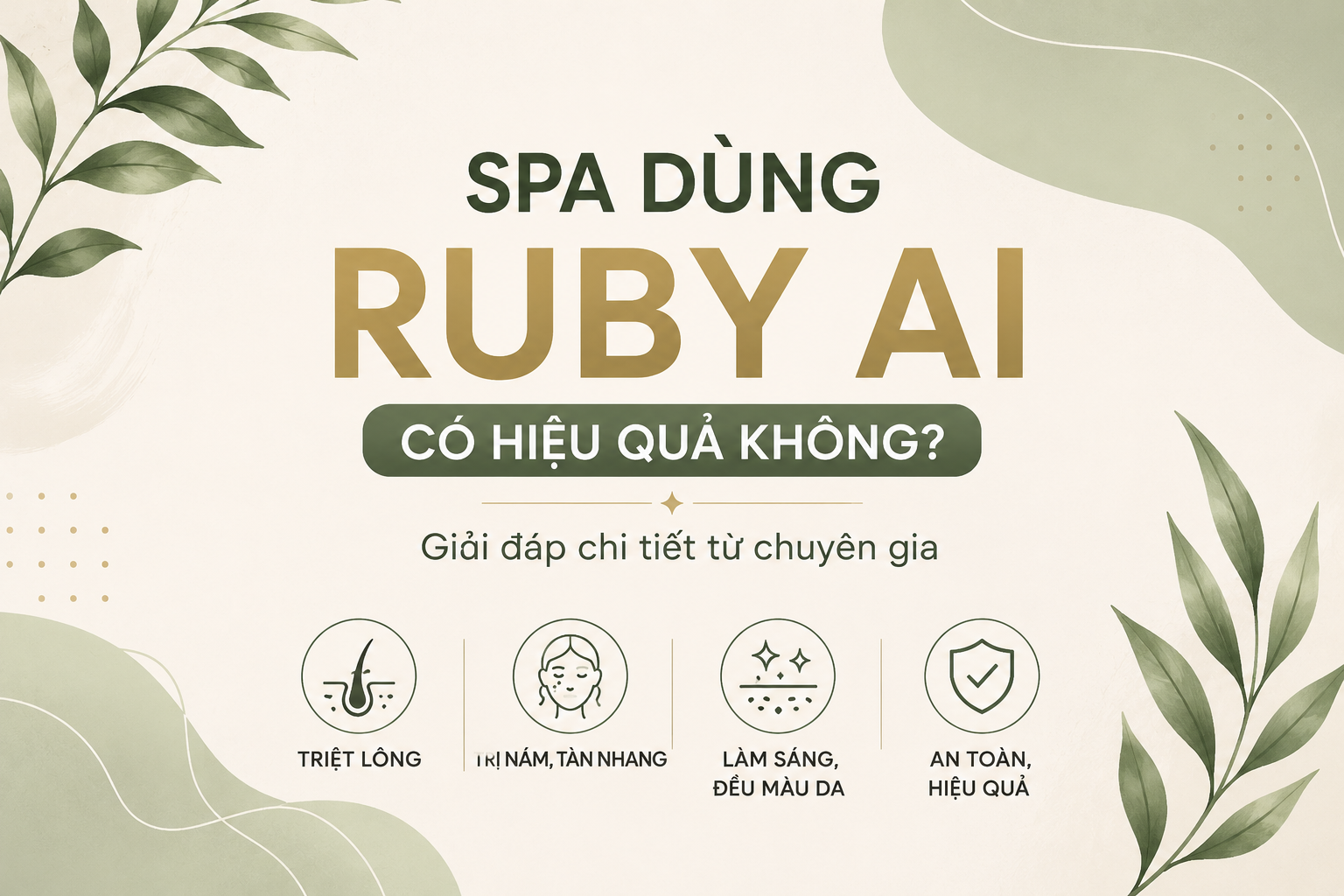 Spa dùng ruby AI có hiệu quả không