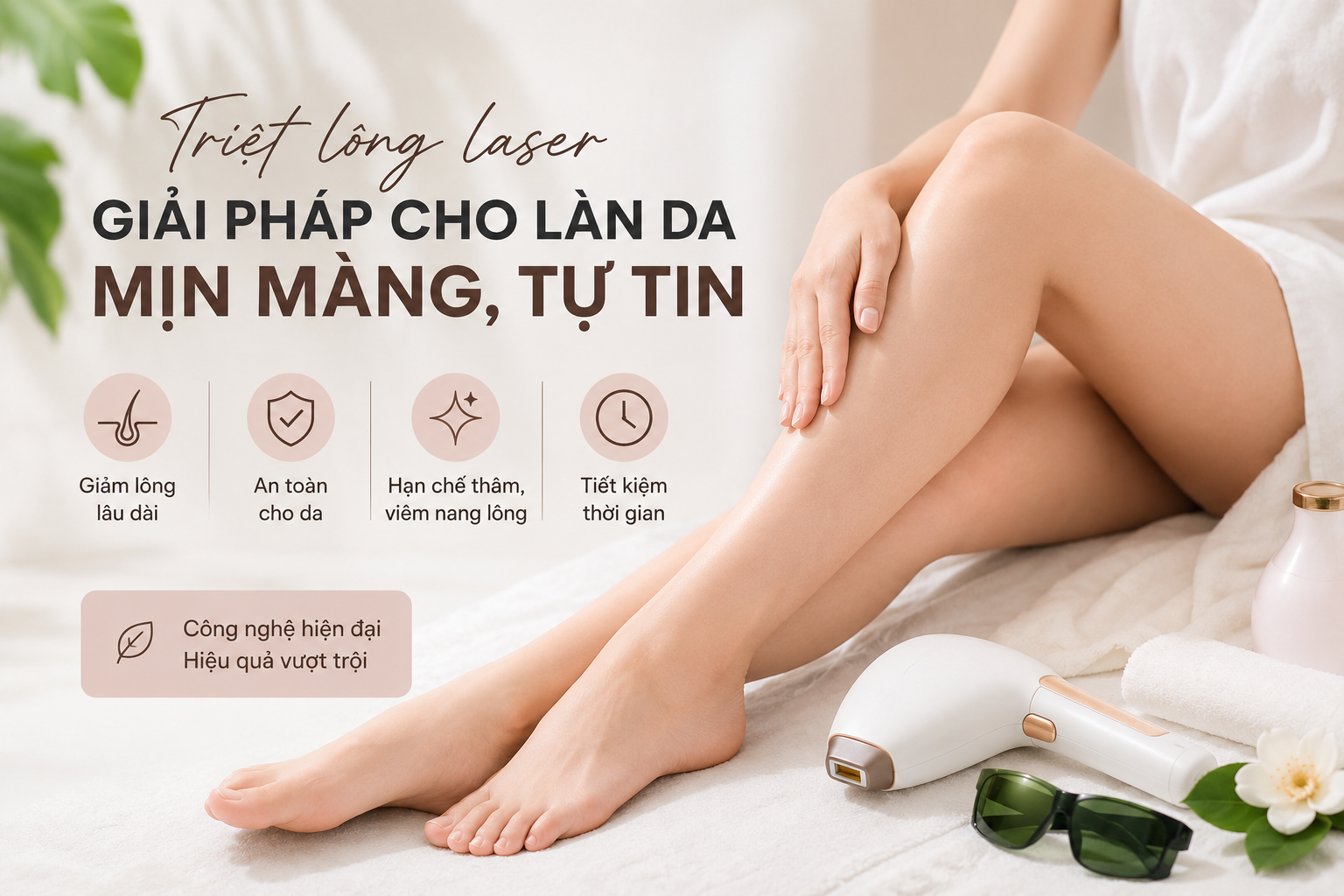 triệt lông laser