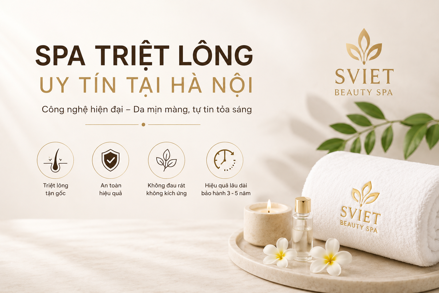 Spa triệt lông uy tín tại hà nội